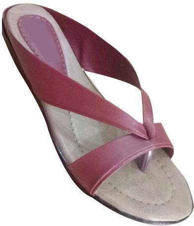 PU (Sole) Ladies Flip Flop Sandal, Size : 5-7