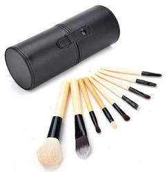 Plastic Makeup Brush Set, for Bueaty Parlours, Home, Bristle Material : Synthetic
