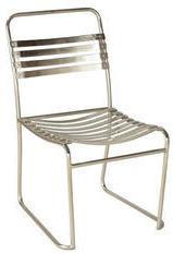 Silver Color Iron Lawn Chair