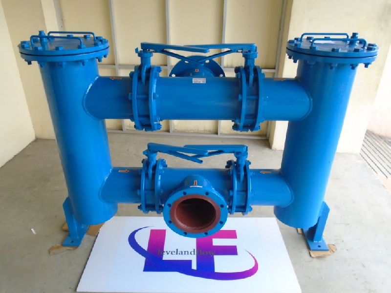 Duplex Type Strainer With Change Over Valves Manufacturer U0026 Exporters From