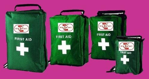 Fabric first aid bag, Color : Green