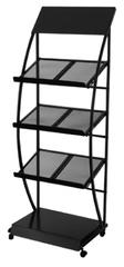 Black Newspaper Rack