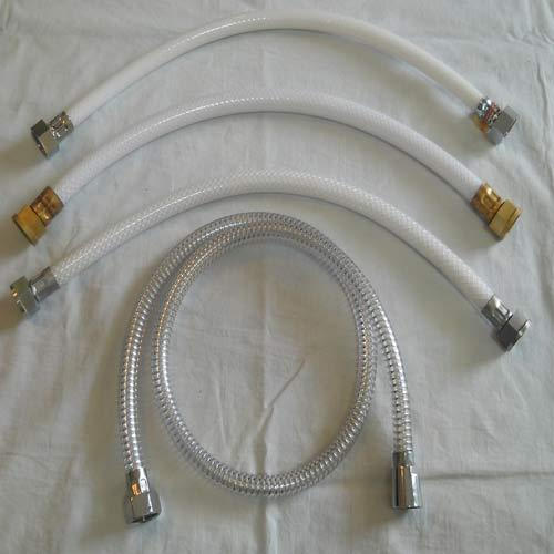 PVC Flexible Sanitary Connection Pipe, Color : White