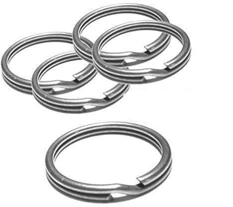 Metal Round Key Rings, Pattern : Plain