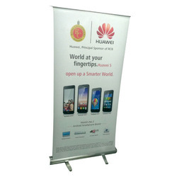 Flex Roll up banner stand, Pattern : Printed