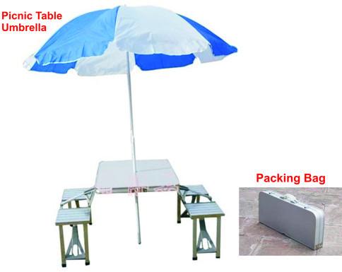 Umbrella Picnic Table