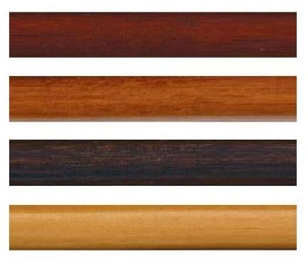 Non Polished Wooden Finished Curtain Pipes, Feature : Attractive Design, Durable, Fade-less, Heat Resistance