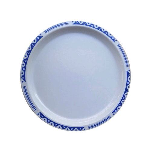 Plastic Catering Dinner Plate, Color White at Rs 70 / Piece in