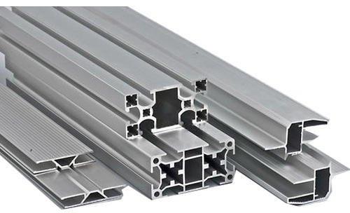 Grey Polished Aluminium Sections, Shape : T-Profile