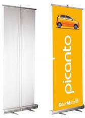 Roll up banner stand, for Outdoor Advertisement, Size : 6 Feet