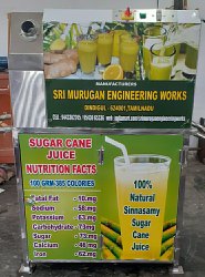 Automatic Sugarcane Juice Machine