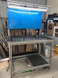STM Engineers Anodised Aluminium industrial workstation, for Office, Plant, etc