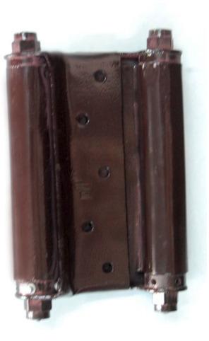 Polished Iron Double Action Spring Hinges, for Used Restaurants Doors, Home, Offices, Etc.