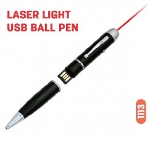 Blue Laser Light USB Ball Pen