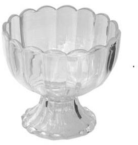 Polycarbonate ice cream bowl, Pattern : Plain