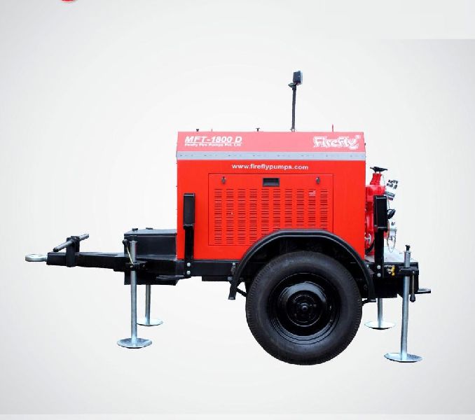MFT-1800-D Trailer Mounted Fire Pump