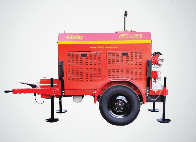 MFT-4000-D Trailer Mounted Fire Pump
