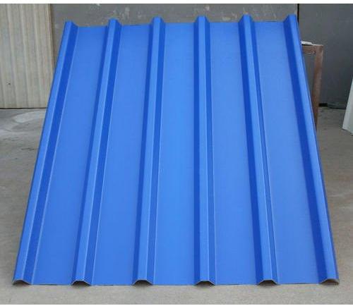 Color Coated Aluminum Corrugated Roofing Sheet, Length : 1-13 meter