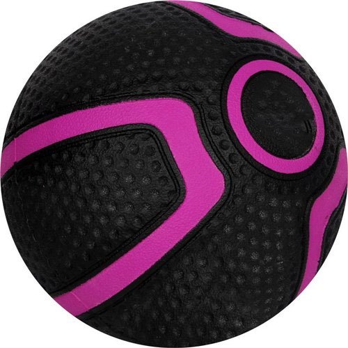  Rubber Medicine Ball, for Gym, Color : Pink Black