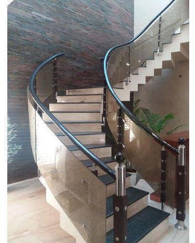 Own Stainless Steel Stair Handrail, Color : customize