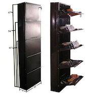Mild Steel Wall Mounting Shoe Rack, Feature : reasonable price, Easy to install, Perfectly designed