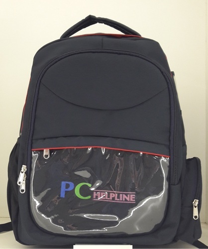 Polyester Laptop Backpack, Color : Blue
