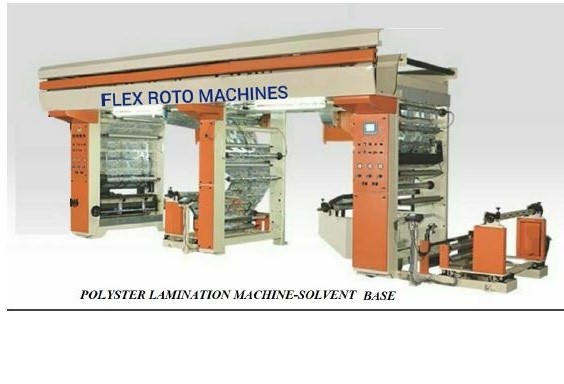 Solvant Base Polyester Lamination Machine