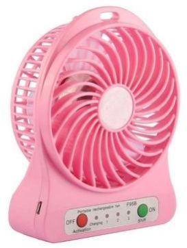 Plastic Rechargeable Mini Fan