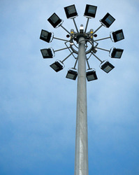 High Mast Lighting Pole, Size : 6 Meter
