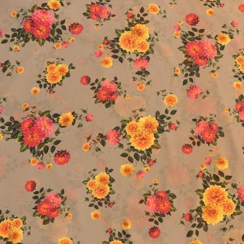 Floral Print Georgette Fabric, Width : 35-36
