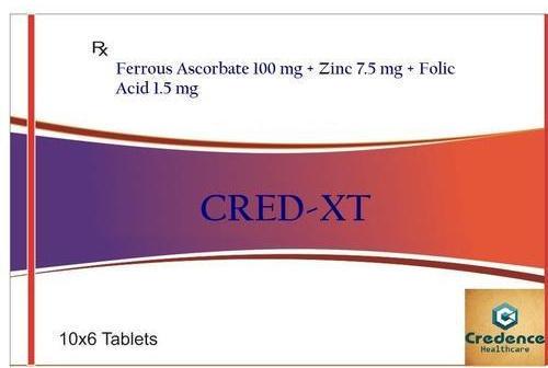 Ferrous Ascorbate Zinc And Zinc Tablets