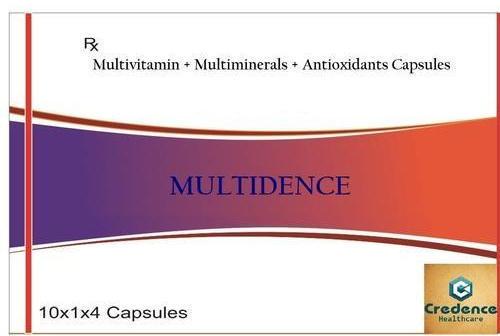 Credence Healthcare Multivitamin Multimineral Antioxidants Capsules, Packaging Type : Strip