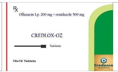 Credence Healthcare Oflaxacin Ornidazole Tablets, Packaging Type : Strip