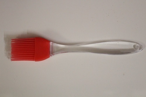 Plastic Cooking Silicone Pastry Brush, Color : RED