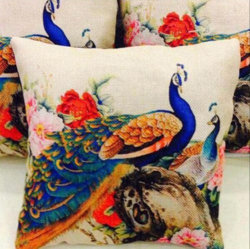 Printed Velvet Cushion Covers, Size : Standard
