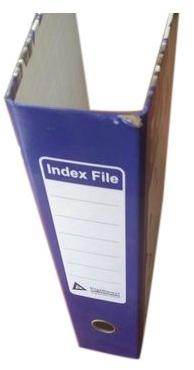 Cardboard Index File, Pattern : Printed
