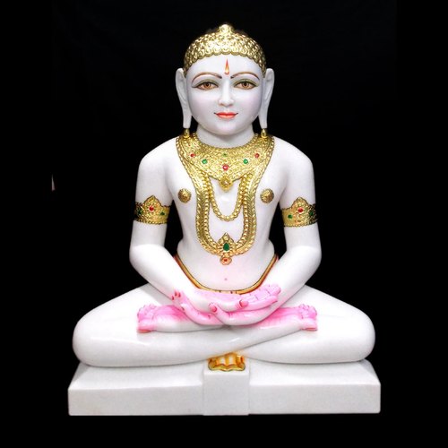 Marble Tirthankar Bhagwan Statue by N F A Marble Art ...