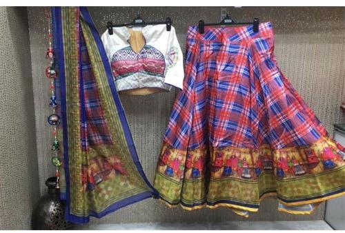Cotton Designer Chaniya Choli, Occasion : Navratri Wear