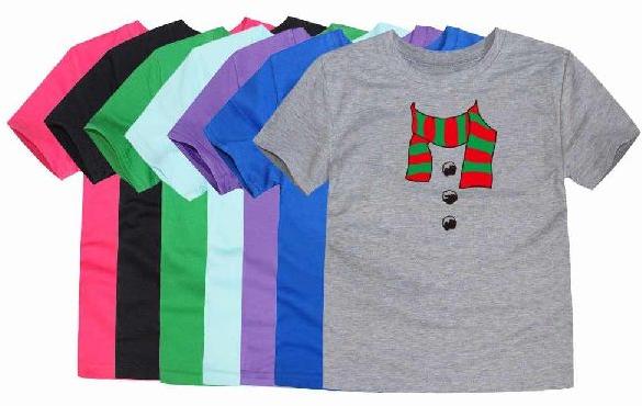 Cotton Kids Printed T-Shirts, Sleeve Style : Short Sleeve