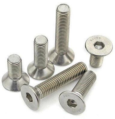 Stainless Steel Countersunk flat head screw, Size : 0.5-3 Inch