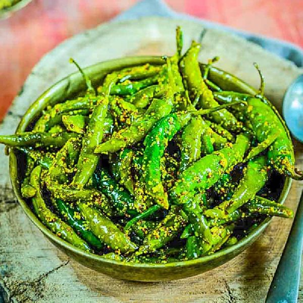 green chilli pickle