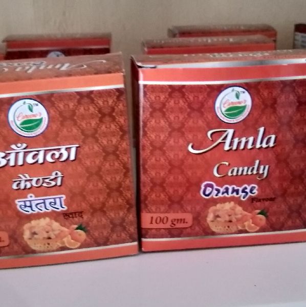Orange Flavour Amla Candy