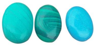 Round Oval Feroza Gemstone, Color : Blue