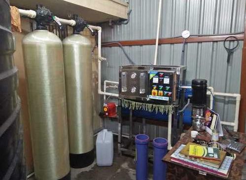 250 LPH Reverse Osmosis Plant