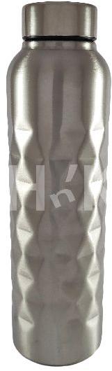 Silver Stainless Steel Water Bottle, Storage Capacity : 1ltr