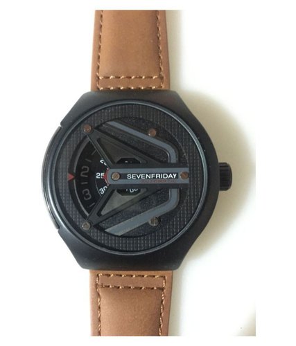Automatic Mens Watch, Color : Black