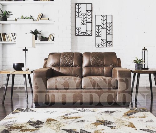 Synthetic Leather Two Seater Sofa Set, Style : Traditional