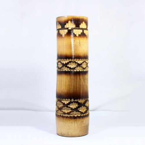 Tripasu Bamboo flower vase, Size : 12 inch