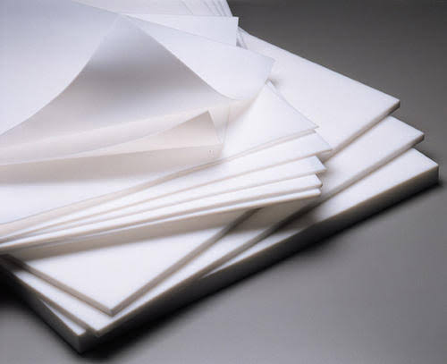 Rectangular PTFE Sheets, for Industrial, Technics : Extruded