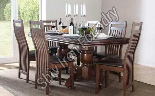 6 Seater Dining Table Set by Shiv Iron Foundry, 6 seater ... on {keyword}